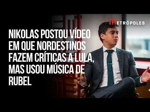 Com áudio barrado, Nikolas cobra Rubel: 