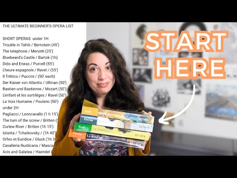 How to get into OPERA for the first time: the ultimate opera beginner's list