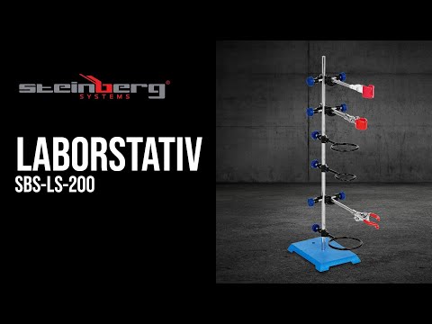 Video - Laborstativ - mit Klemme, Ring und Muffe