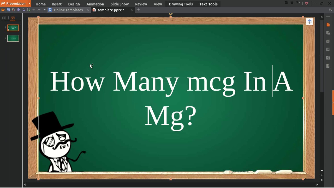 Whats the difference between MG and MCG?