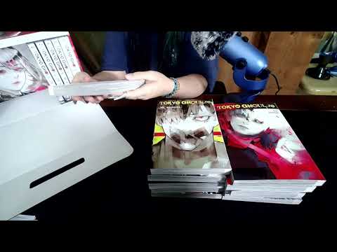 Tokyo Ghoul:re Complete Manga Box Set Unboxing ♥︎ w double sided Poster | ASMR relaxing soft spoken