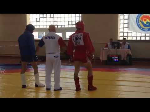 кубок Украины боевое самбо 2015 полу финал 68 кг