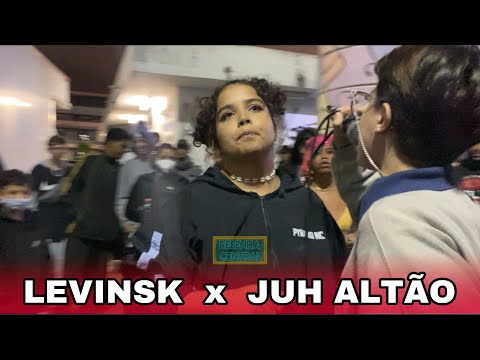 ( DEU TRETA?) JUH ALTÃO x LEVINSKI | 1ª FASE | 120° RESENHA CENTRAL | 7ª SEMANA DO HIP HOP