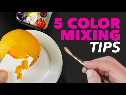 5 Color Mixing Tips for Beginners