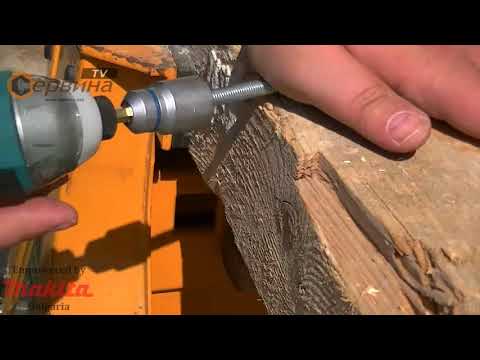 MAkita Srieginio strypo antgalis M10 1/4" video
