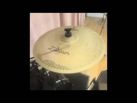 Zildjian L80 Low Volume Cymbals 13” Hi Hat 18” Ride Crash 