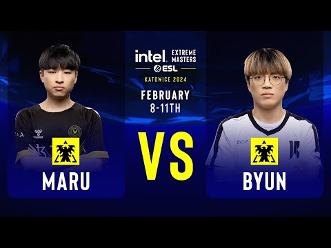 Maru vs. ByuN - IEM SC2 Katowice 2024 - Quarterfinals