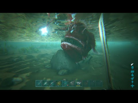 Ark Survival Evolved - Valguero - Season 1 Ep26 - Taming an Anglerfish for Our Aquarium