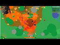 i destroy a 150m queen flame solo kd hunting in mope io