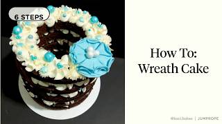 How to: Winter Wreath Cake