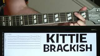 Kittie Brackish Guitar Lesson / Guitar Tabs / Guitar Chords / Guitar Tutorial / Guitar Cover