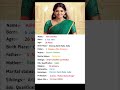 Beautiful Actress Aditi Shankar Biography Aditishankar