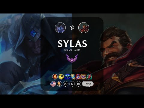 Sylas Mid vs Graves - NA Master Patch 13.12