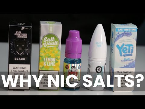 A Beginners Guide To Nic Salts // Why Use Nic Salts To Quit Smoking