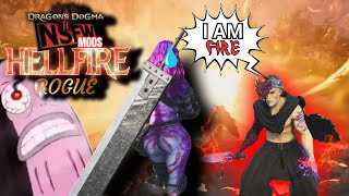 Hellfire Rogue is insane - Dragon's Dogma 2 Mods Edition