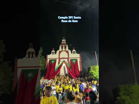 Celebración del Cumpleaños 291 de Santa Rosa de lima norte de bolívar Colombia