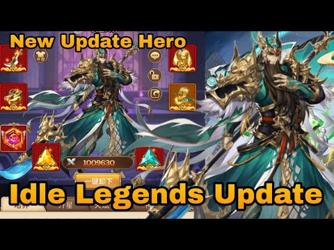Update Hero - Idle Legend P-server - Free New Hero + Free Top Up + Free Up Hero ★10 + Equipment ★12