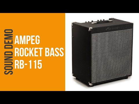 Демонстрация звучания комбоусилителя Ampeg RB-112