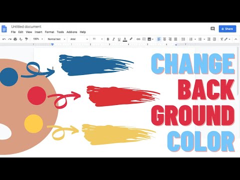 How to Change Background Color in Google Docs | THE...