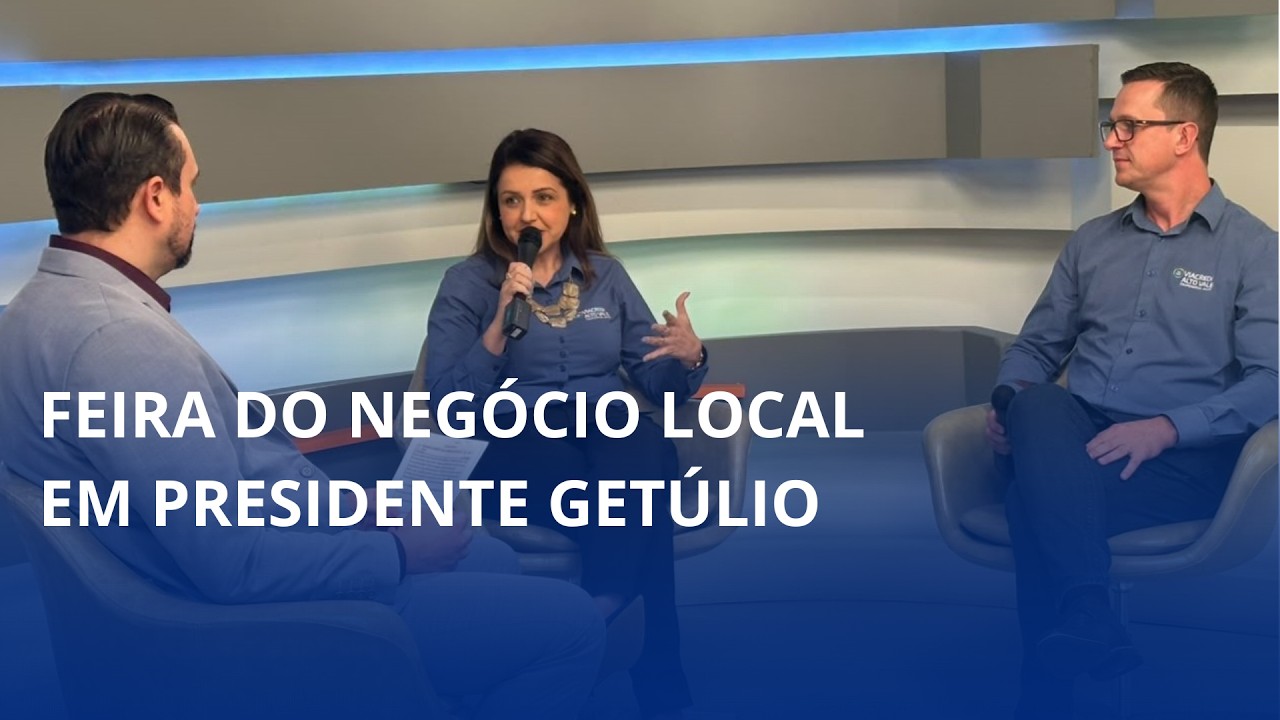 Feira do Negócio Local em Presidente Getúlio
