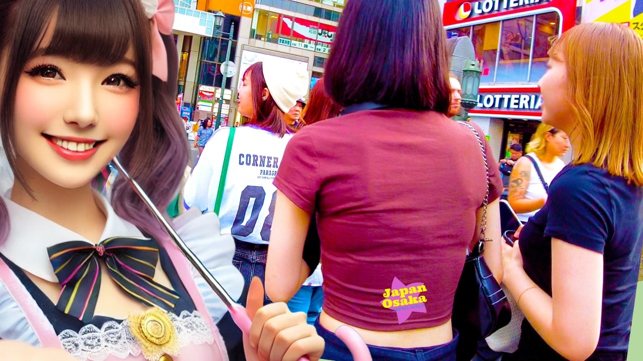 Let's dive into Osaka's Dotonbori 🐶💖 Nonstop 1 hour 4K