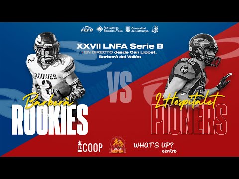 LNFA Serie B  Barberà Rookies vs L'Hospitalet Pioners