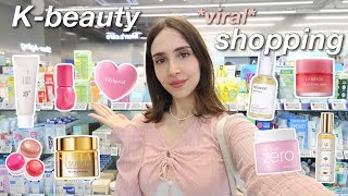 Let’s go self care shopping for viral K-beauty products 🛁🫧🇰🇷