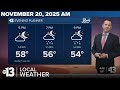 Rain Chance Returns After Dark Lingers Friday Into Saturday