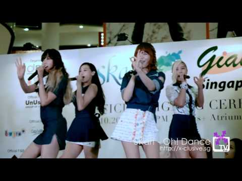121002 SKarf at Official Signing Ceremony - Oh! Dance