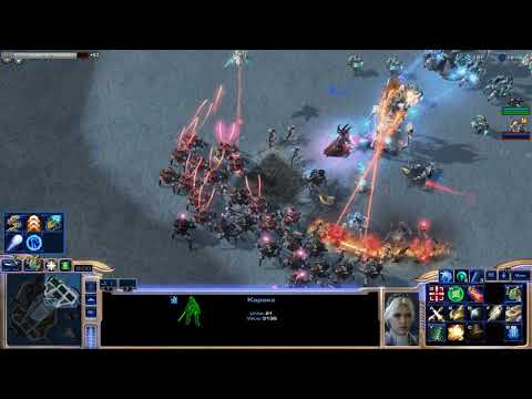 Direct Strike (Starcraft 2) how to beat alarak by karax in 1v1 game