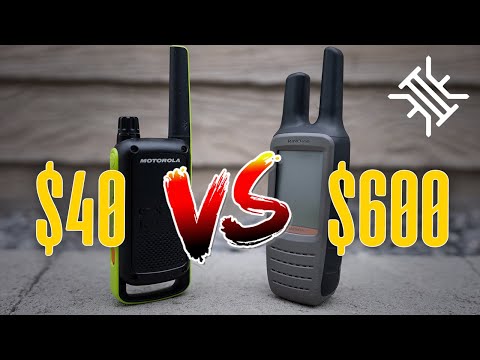 Watch This Before You Buy A Motorola Talkabout or Garmin Rino GPS Radio.