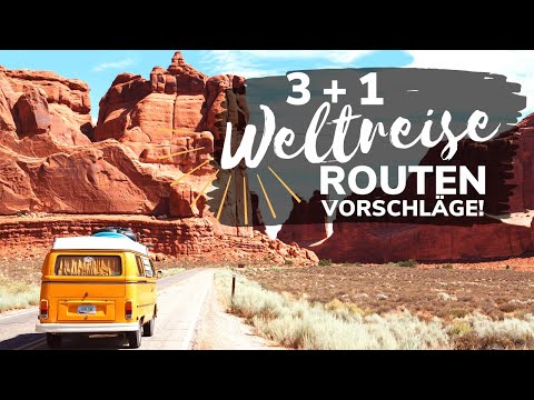 3 + 1 ultimative Weltreise Routen Vorschläge 🌍✈️ für 6 Monate, 1 Jahr & 1,5 Jahre Weltreise Planung