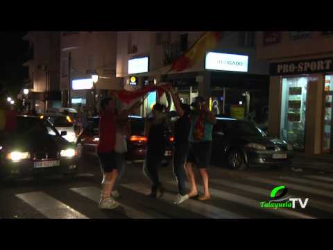 Final mundial de fútbol, Talayuela.