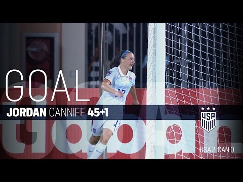 U-17 WNT vs. Canada: Jordan Canniff Goal - March 11, 2016