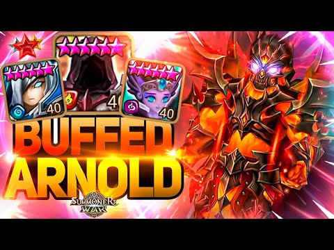 They Try to Play with BUFFED ARNOLD - Summoners War