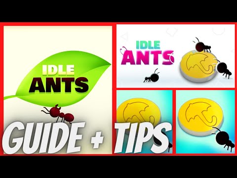 Idle Ants Simulator Game, android gameplay, beginner tips and guide, game review, tutorial, max lvl - YouTube