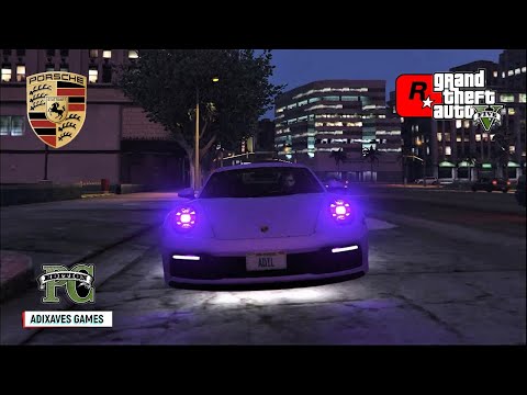 Porsche 911 (992) Carrera S / Targa S 2019 | GTA V Real Life Mods | Car Review | TestDrive Gameplay