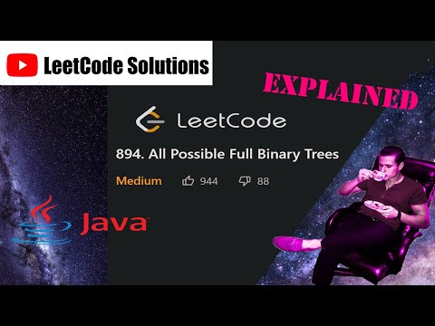 Leetcode 894 All Possible Full Binary Trees Solution Explained Java