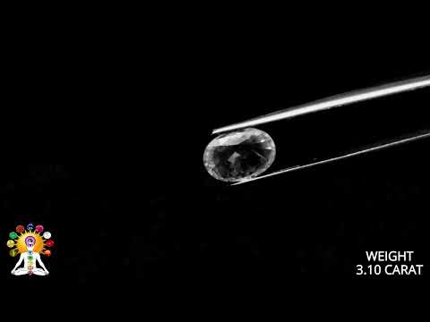 White Sapphire 3.10ct. (Economy) video