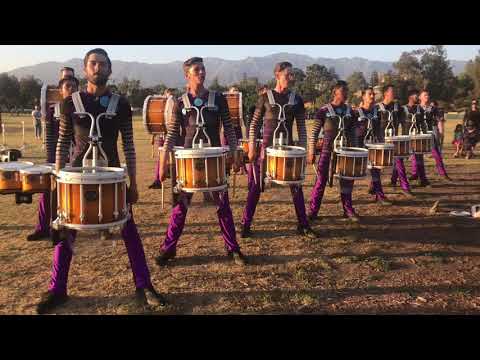 Blue Knights Drumline In the Lot 2018