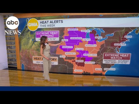 Extreme heat on the move