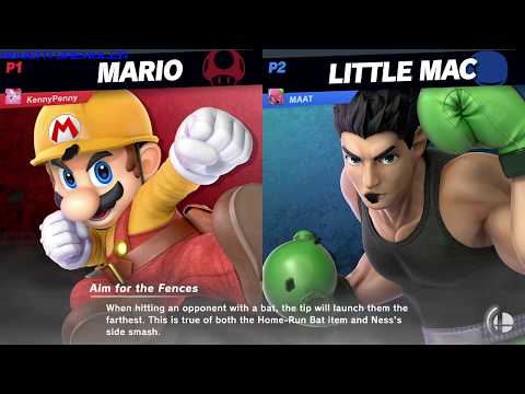Mario (KennyPenny) vs Little Mac (MAAT) | Super Smash Bros Ultimate