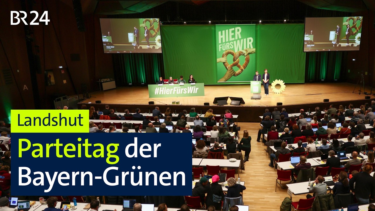 Landshut: Landesparteitag der Grünen in Bayern | BR24