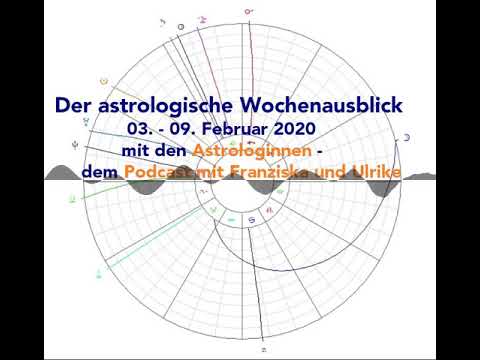 Astrologischer Wochenausblick 03. - 09. Februar 2020