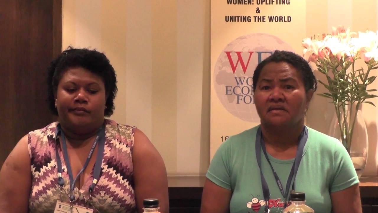 Delegation of Fiji women