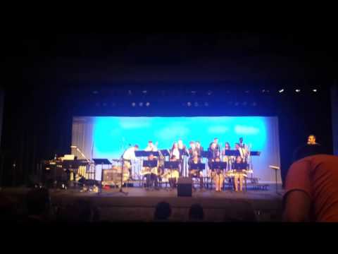 Workman High School Jazz band at West Ranch Jazz Fest 2016
