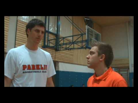 kosarka.si: Video rubrika Predstavljamo: KK Parklji - Saša Ljubenovič