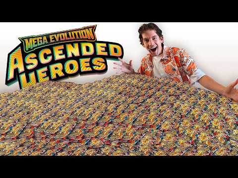 Opening 100x Pokémon Ascended Heroes Booster Packs