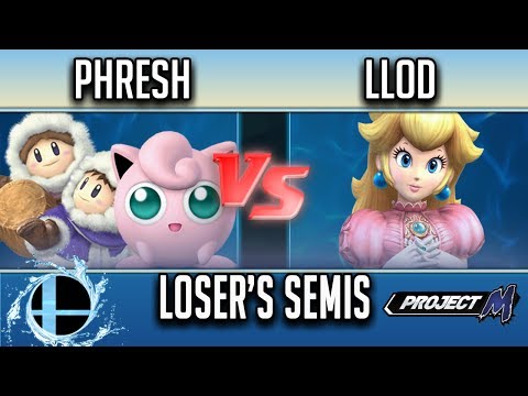 Phresh (ICs, Jigglypuff) vs lloD (Peach) - Smash 'N' Splash 3 PM Loser's Semis