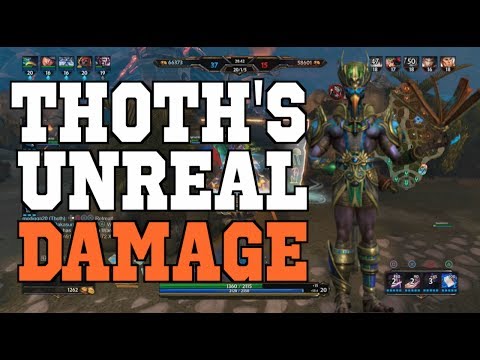 SMITE: *THOTH IS UNSTOPPABLE* /Damage And Pen Build\